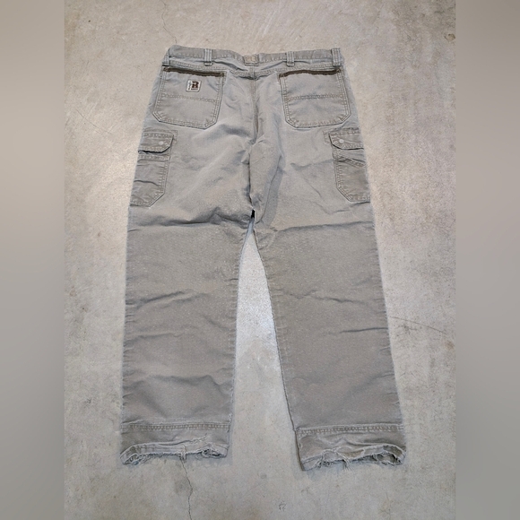 Y2K Wrangler Riggs Cool Vantage Work Pants Men's 40x34 (40x32) Flaws Workwear - Picture 5 of 10